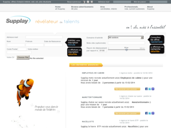 supplay.fr website preview