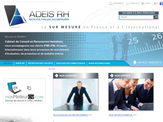 adeis-rh.com website preview