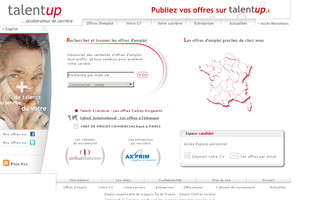 talentup.com website preview