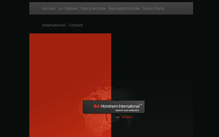 ad-hominem.com website preview