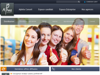 alphea-conseil.fr website preview