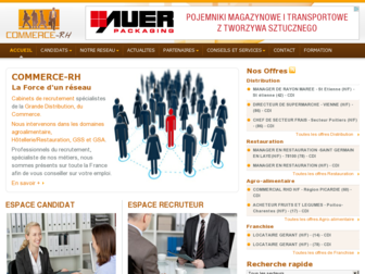 commerce-rh.fr website preview