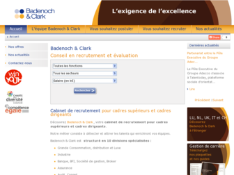 badenochandclark.fr website preview