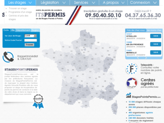stagespointspermis.com website preview