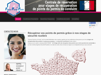 francepermisapoints.fr website preview