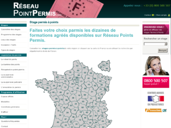 reseaupointspermis.com website preview
