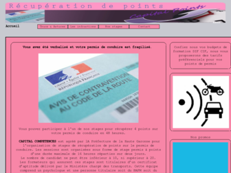 capital-points.fr website preview