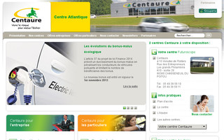 futuroscope.centaure.com website preview