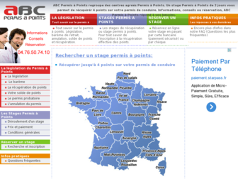 abc-permis-a-points.com website preview