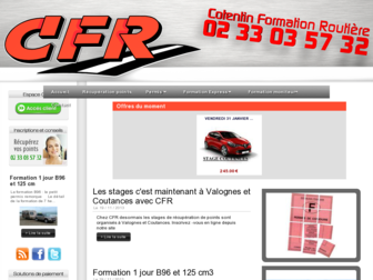 cfr-manche.com website preview