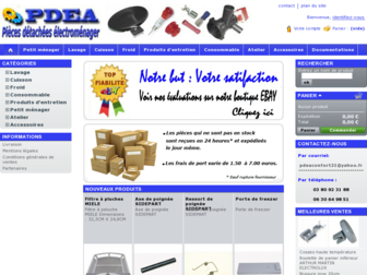 pdea.fr website preview