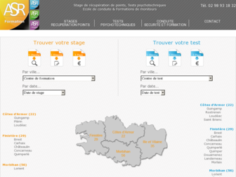 asrformation.fr website preview