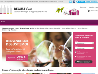 degustationsdevins.com website preview