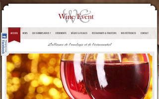 wine-event.fr website preview