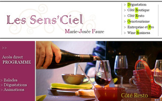 vin-et-sens.com website preview
