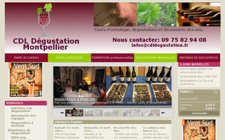 cdldegustation.fr website preview