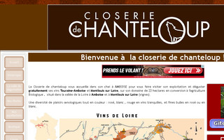 closeriedechanteloup.com website preview