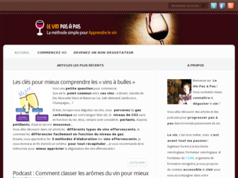 le-vin-pas-a-pas.com website preview
