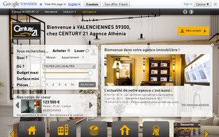 century21-athenia-valenciennes.com website preview