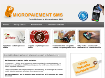 micropaiement-sms.com website preview