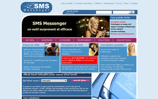 smsmessenger.be website preview