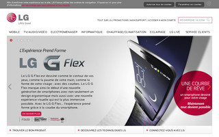 lg.com website preview