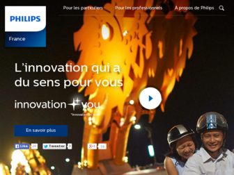philips.fr website preview