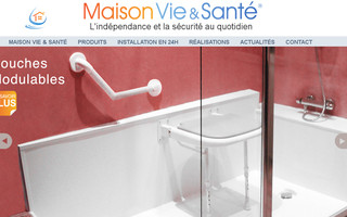 maisonviesante.fr website preview