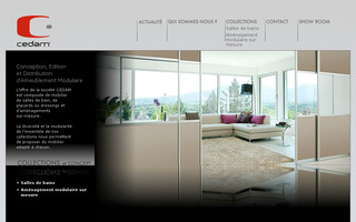 cedam.fr website preview