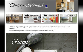 thierry-menard-cuisineetbain.fr website preview
