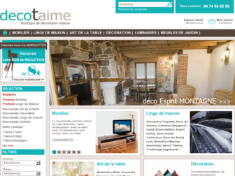 decotaime.fr website preview