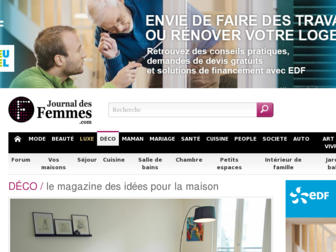 deco.journaldesfemmes.com website preview