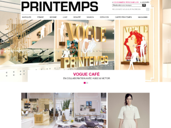 printemps.com website preview