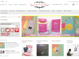 lesinvasionsephemeres.com website preview