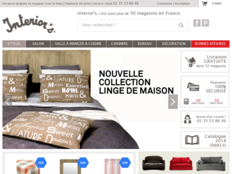 interiors.fr website preview