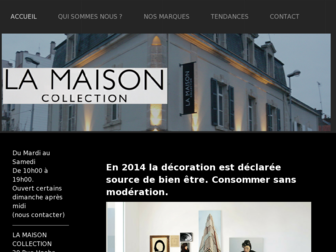 lamaison-collection.com website preview