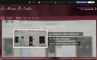 la-maison-de-sophie-decoration.fr website preview