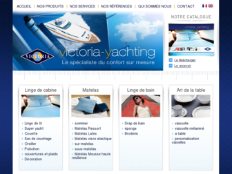 victoria-yachting.fr website preview