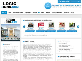 douai.logic-immo.com website preview