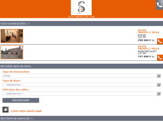 m.is-immobilier.com website preview