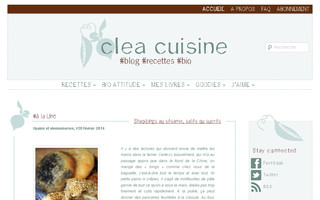 cleacuisine.fr website preview