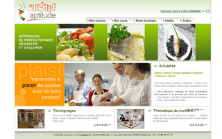 cuisineaptitude.com website preview