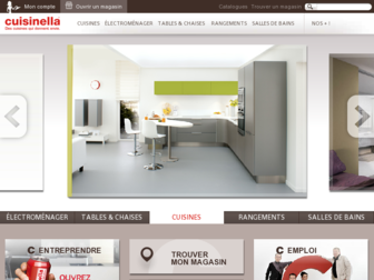 cuisinella.com website preview