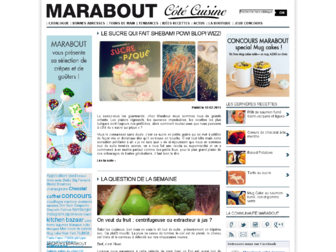 marabout-cote-cuisine.com website preview
