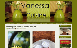 vanessacuisine.fr website preview