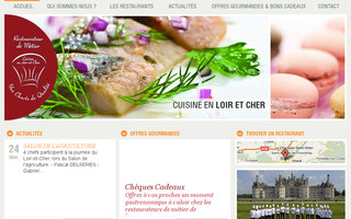 cuisine-en-loir-et-cher.fr website preview