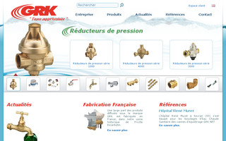 grk.fr website preview