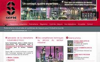 serictechnologie.com website preview