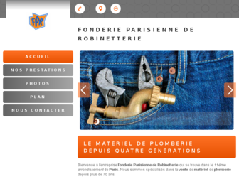 fpr-materiel-plomberie.fr website preview