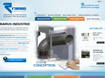 ramus-industrie.com website preview